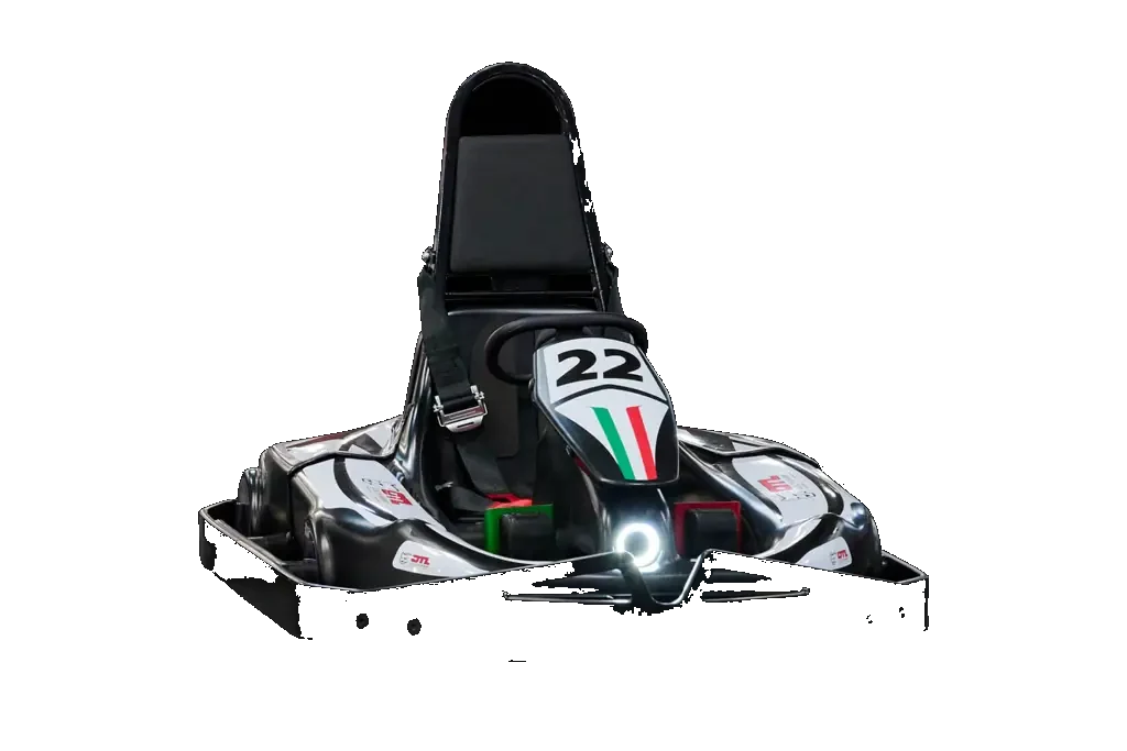 Kart eléctrico de Kart21, número 22